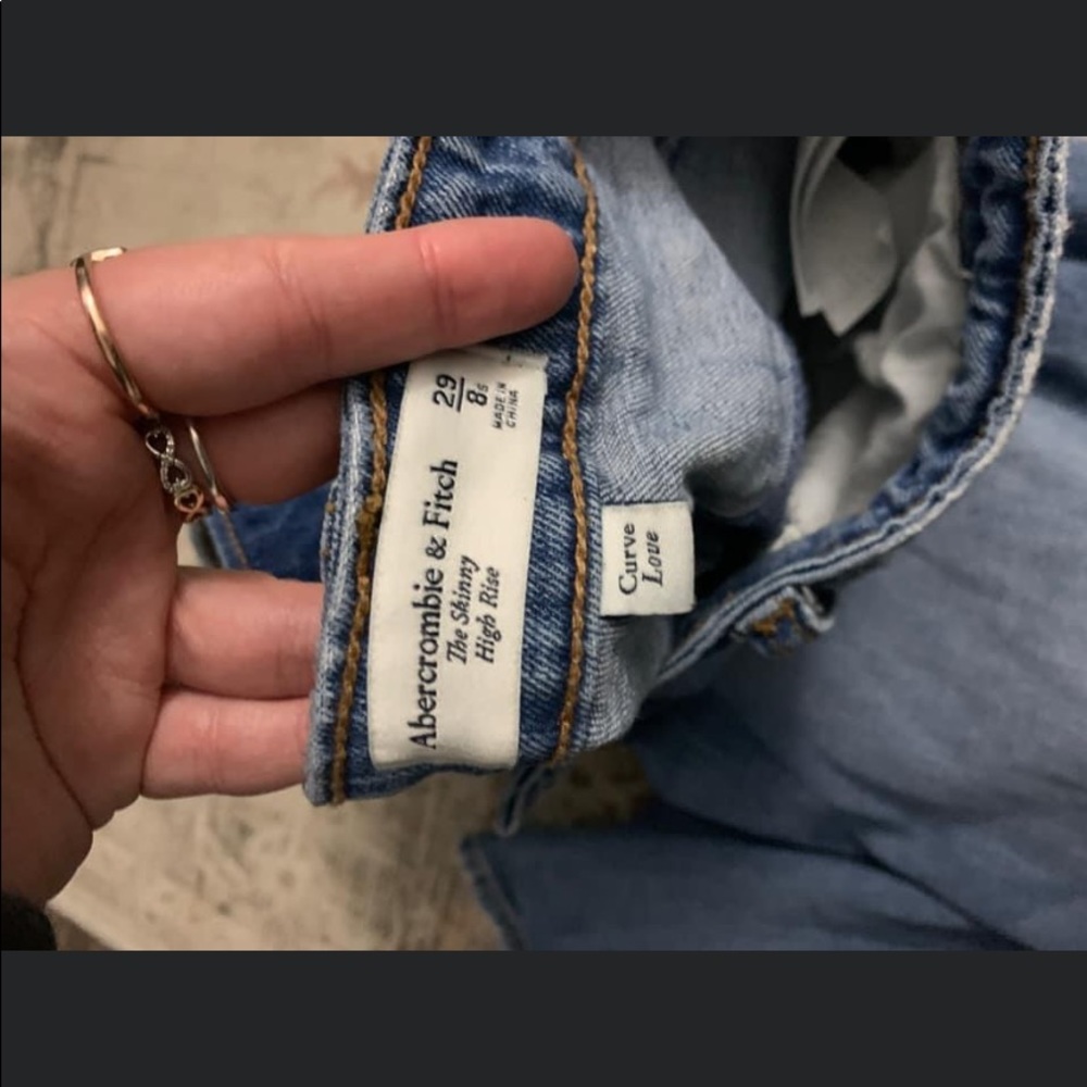 Curve love Abercrombie jeans 29 short